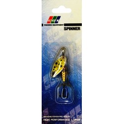 Блешня на хижу рибу, обертова, EOS S0029D, вага 5г, колір GS223004